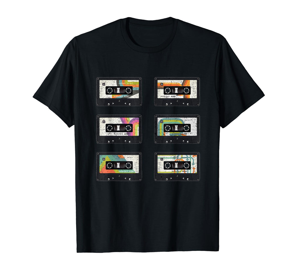 Set Cassette Tape Mixtapes 80S 90S T-Shirt - Trendy Graphic Men Women - T-Shirt, Sweatshirt, Hoodie