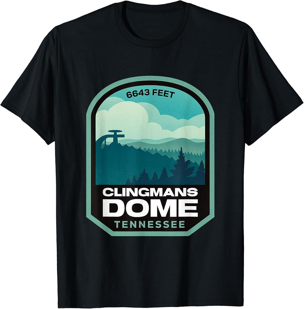 Clingmans Dome Smoky Mountains Merch - Adult & Kids T-Shirts, Sweatshirts & Hoodies apparel design preview 1