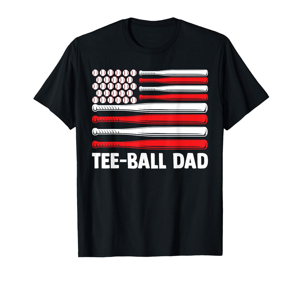 Ball Dad Baseball Daddy Fathers Day Life T-Shirt - Unique Graphic Unisex - T-Shirt, Sweatshirt, Hoodie