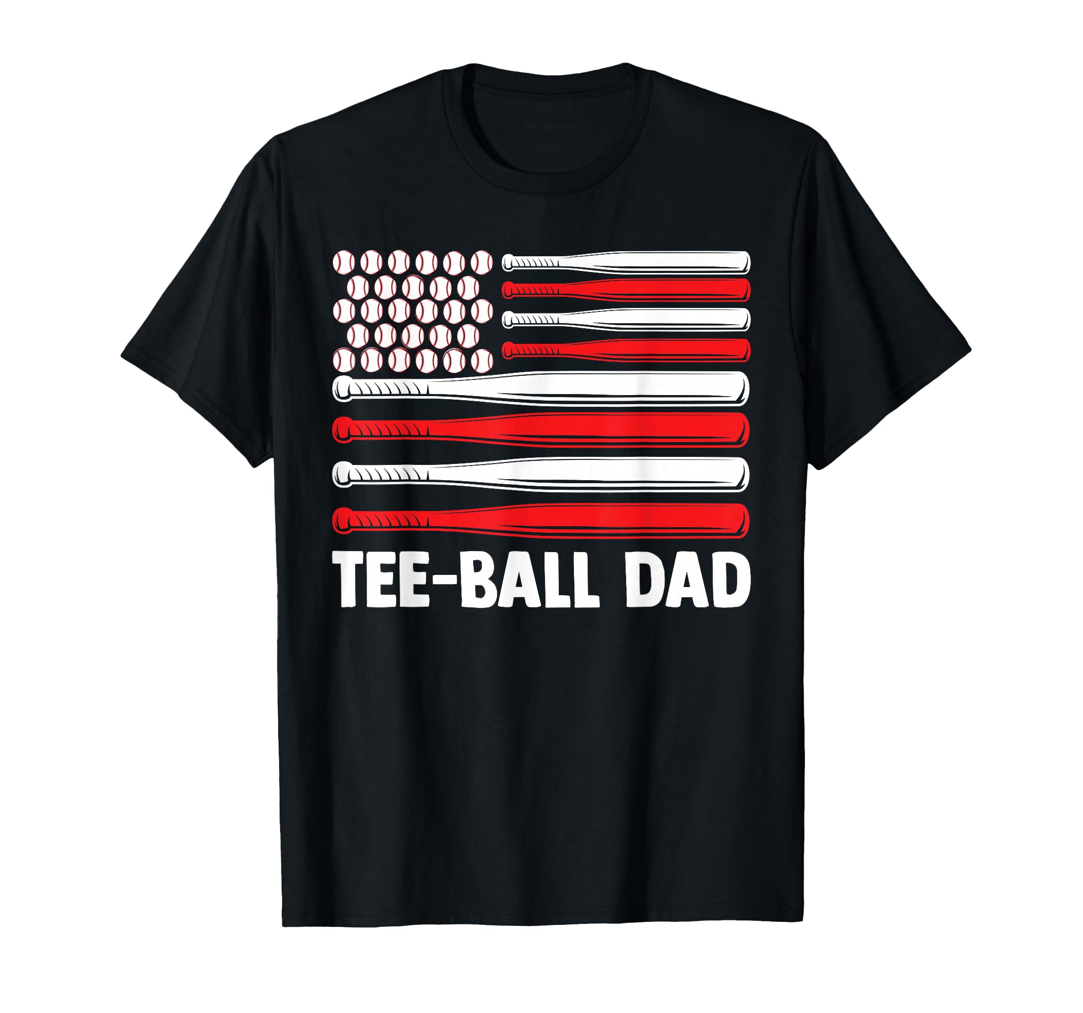 Ball Dad Baseball Daddy Fathers Day Life T-Shirt - Unique Graphic Unisex - T-Shirt, Sweatshirt, Hoodie