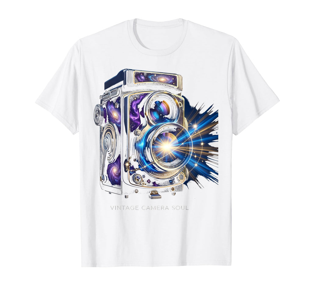 Camera Soul Photography Lover T-Shirt - Novelty Apparel Unisex - T-Shirt, Sweatshirt, Hoodie
