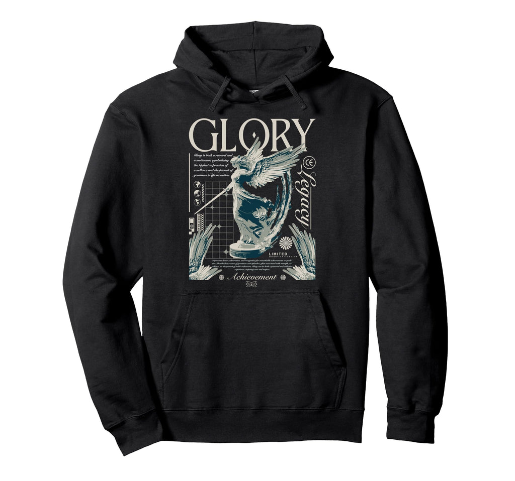 Y2K Glory Bold Urban Graffiti Aesthetic Hoodie - Novelty Apparel Men Women - T-Shirt, Sweatshirt, Hoodie