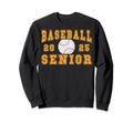 Baseball Senior Night Baseball Sweatshirt - Fun Novelty Design Men Women - T-Shirt, Sweatshirt, Hoodie