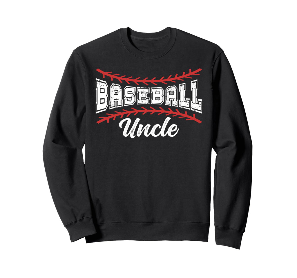Baseball Uncle Baseball Player Sweatshirt - Custom Art Print for Adults - T-Shirt, Sweatshirt, Hoodie