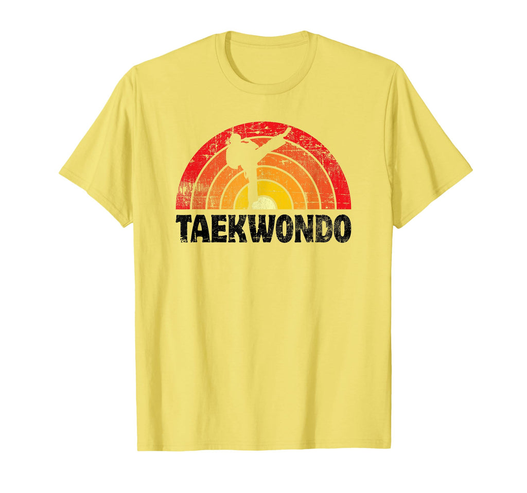 Taekwondo Distressed Kick T-Shirt - Unique Graphic Unisex - T-Shirt, Sweatshirt, Hoodie