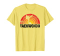 Taekwondo Distressed Kick T-Shirt - Unique Graphic Unisex - T-Shirt, Sweatshirt, Hoodie