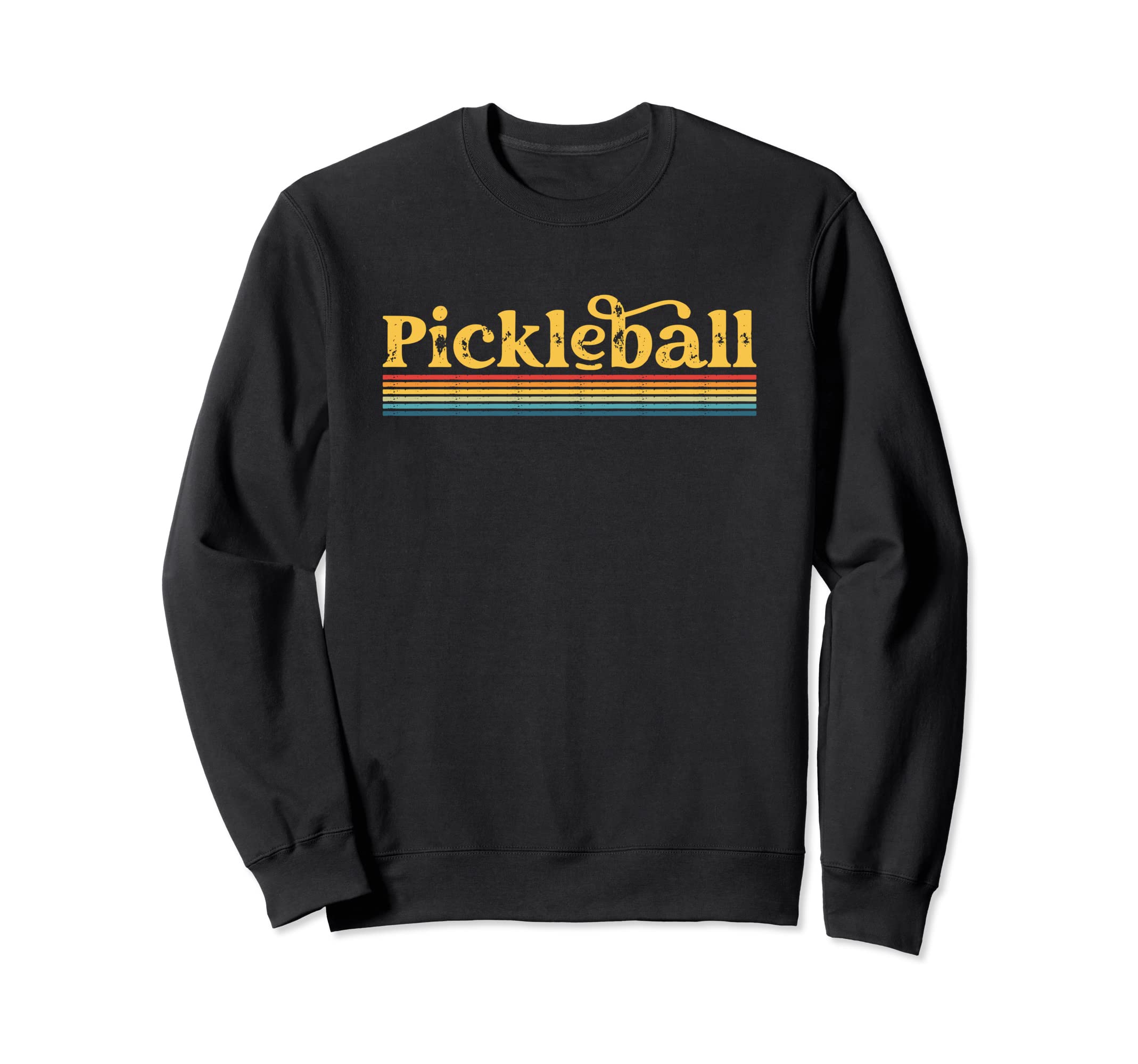 Distressed Pickleball Player Sweatshirt - Streetwear Style Unisex - T-Shirt, Sweatshirt, Hoodie