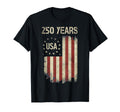 Usa 250 Years Anniversary American T-Shirt - Novelty Apparel Men Women - T-Shirt, Sweatshirt, Hoodie