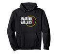 Raising Ballers Softball Parents Hoodie - Casual Everyday Wear for Adults - T-Shirt, Sweatshirt, Hoodie