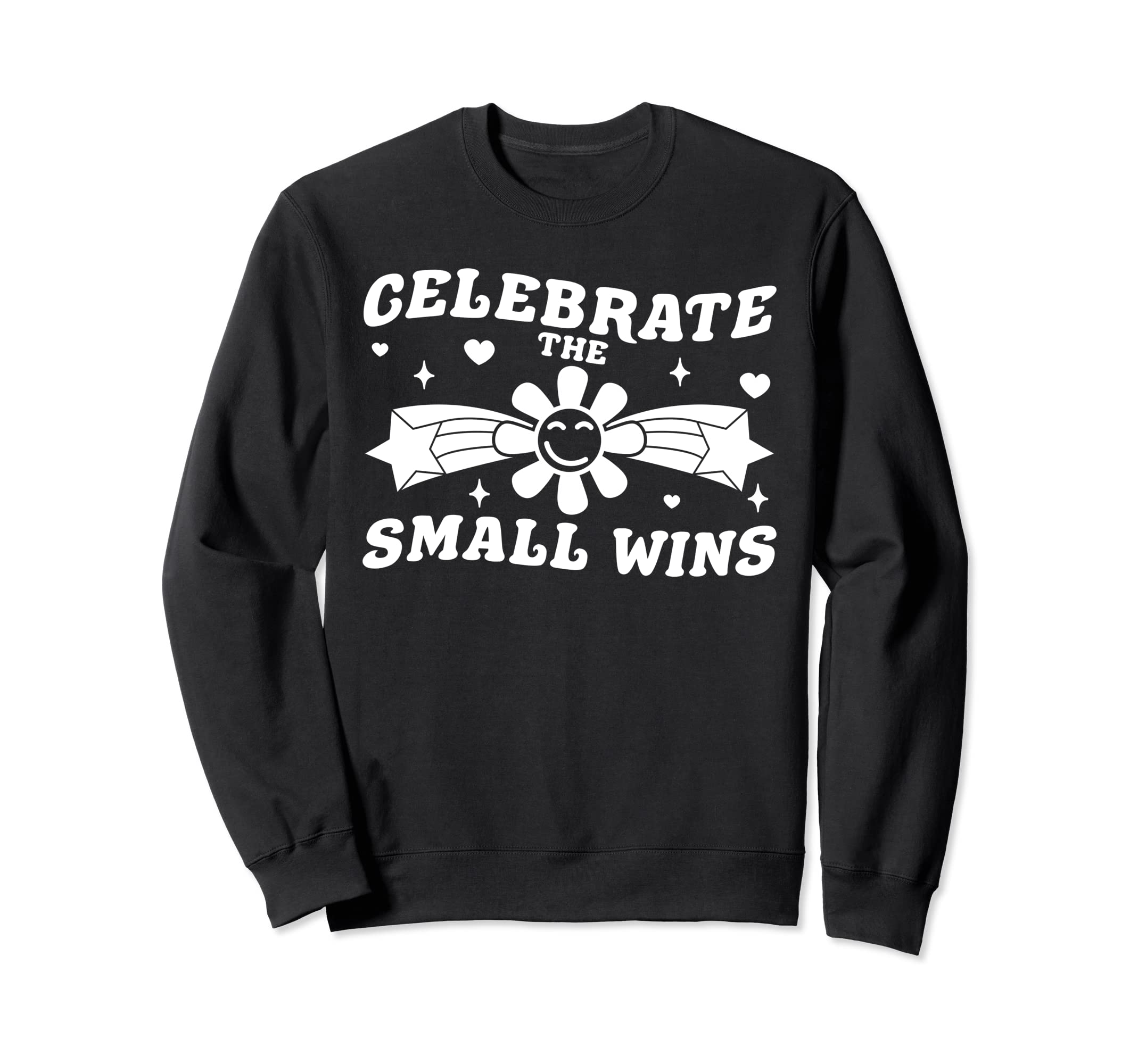 Celebrate Small Wins Boho Hippie Sweatshirt - Aesthetic Graphic for Adults - T-Shirt, Sweatshirt, Hoodie