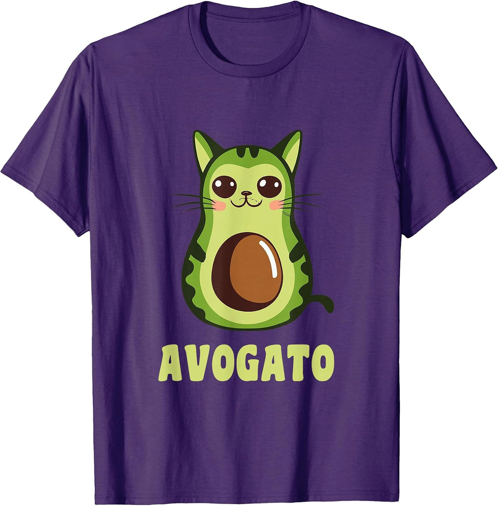 Avocado Cat Avogato - Adult & Kids T-Shirts, Sweatshirts & Hoodies apparel design preview 1