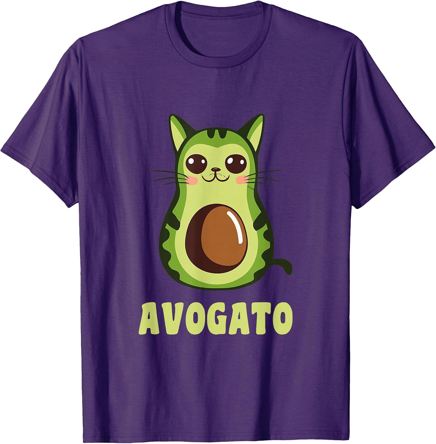 Avocado Cat Avogato - Adult & Kids T-Shirts, Sweatshirts & Hoodies apparel design preview 1