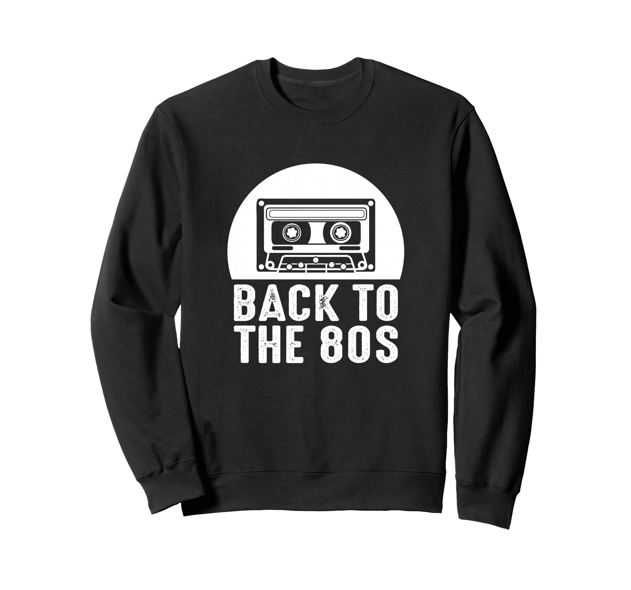 80S Costume Oldschool Mixtape Sweatshirt - Custom Art Print for Adults - T-Shirt, Sweatshirt, Hoodie