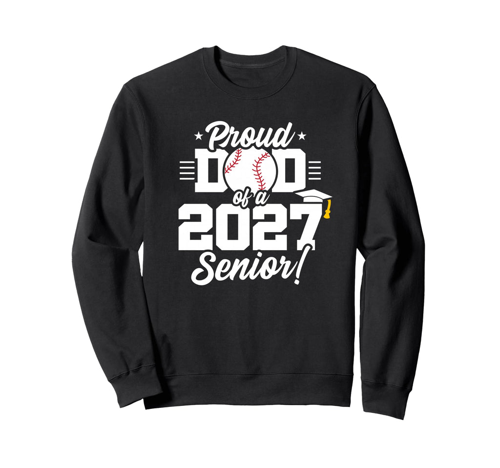 Senior Class 2027 School Baseball Sweatshirt - Streetwear Style Men Women - T-Shirt, Sweatshirt, Hoodie