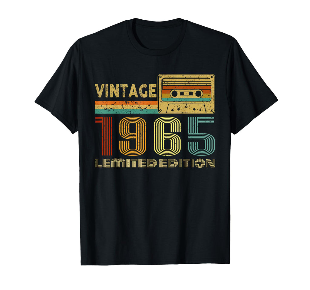 1965 Birthday Cassette Tape T-Shirt - Streetwear Style for Adults - T-Shirt, Sweatshirt, Hoodie