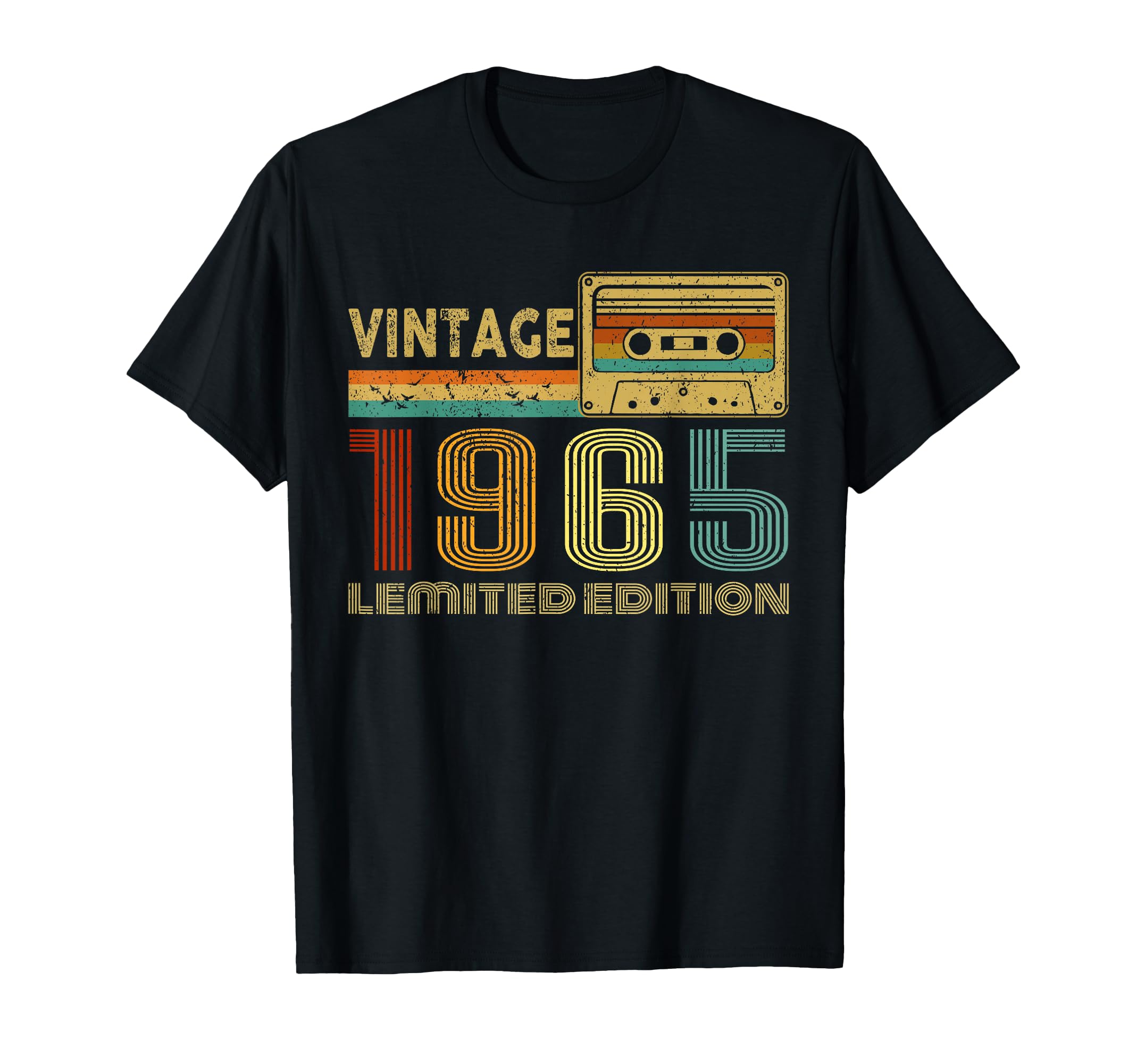 1965 Birthday Cassette Tape T-Shirt - Streetwear Style for Adults - T-Shirt, Sweatshirt, Hoodie