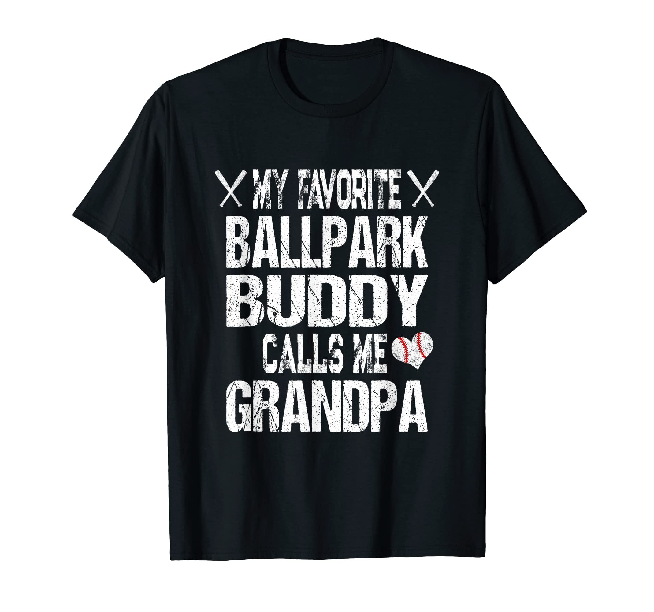 Mens My Favorite Ballpark Buddy T-Shirt - Casual Everyday Wear Unisex - T-Shirt, Sweatshirt, Hoodie