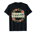 Groovy Grammy Shirts Flower Peace T-Shirt - Casual Everyday Wear Unisex - T-Shirt, Sweatshirt, Hoodie