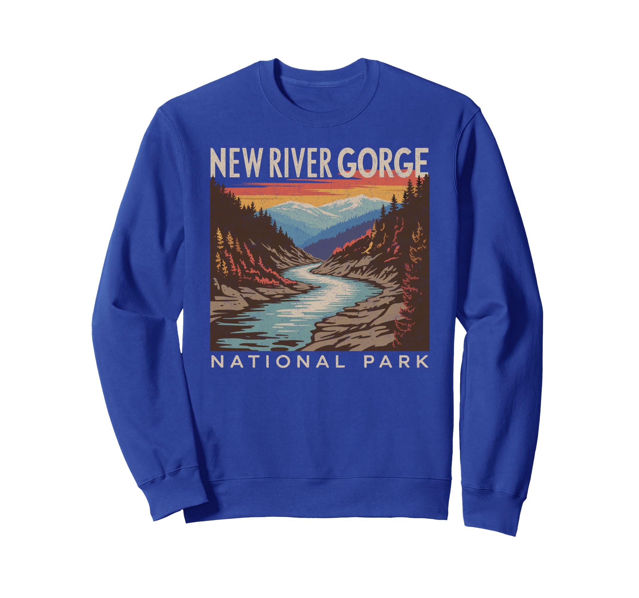New River Gorge National Park Sweatshirt - Fun Novelty Design for Adults - T-Shirt, Sweatshirt, Hoodie