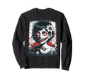 Japanese Goth Creepy Emo Y2K Japan Sweatshirt - Unique Graphic for Adults - T-Shirt, Sweatshirt, Hoodie