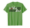 Football Dad Checkered Game Fathers Day T-Shirt - Unique Graphic Men Women - T-Shirt, Sweatshirt, Hoodie