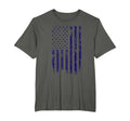Distressed American Flag T-Shirt - Fun Novelty Design Men Women - T-Shirt, Sweatshirt, Hoodie