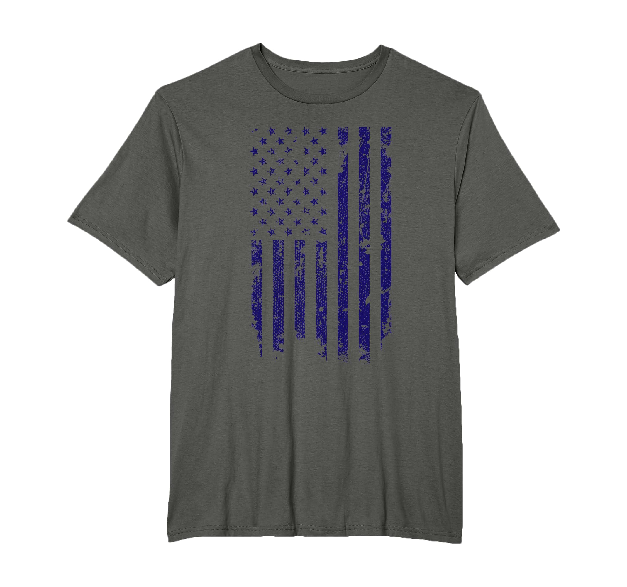 Distressed American Flag T-Shirt - Fun Novelty Design Men Women - T-Shirt, Sweatshirt, Hoodie