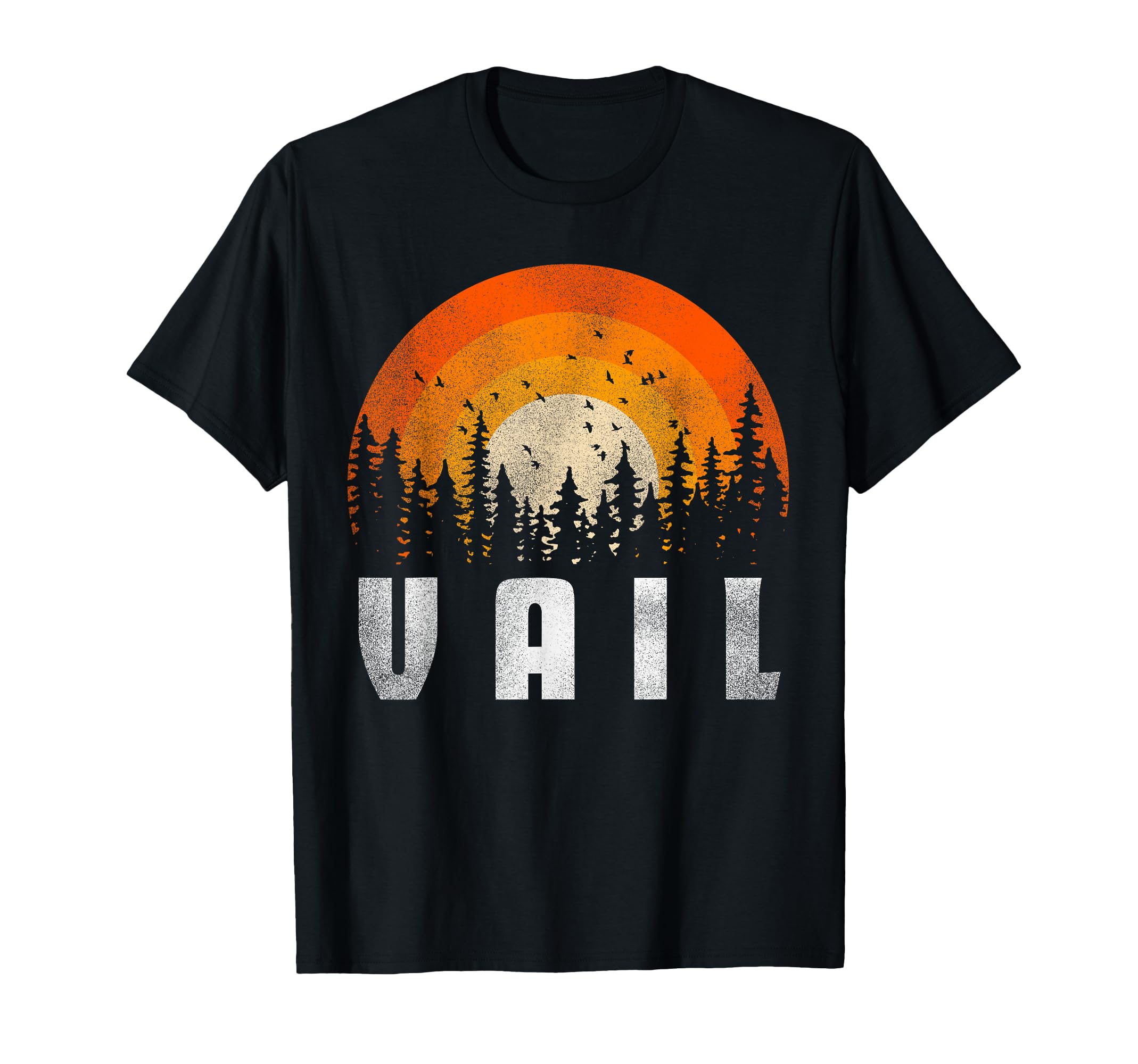 Vail 70S 80S T-Shirt - Casual Everyday Wear Unisex - T-Shirt, Sweatshirt, Hoodie