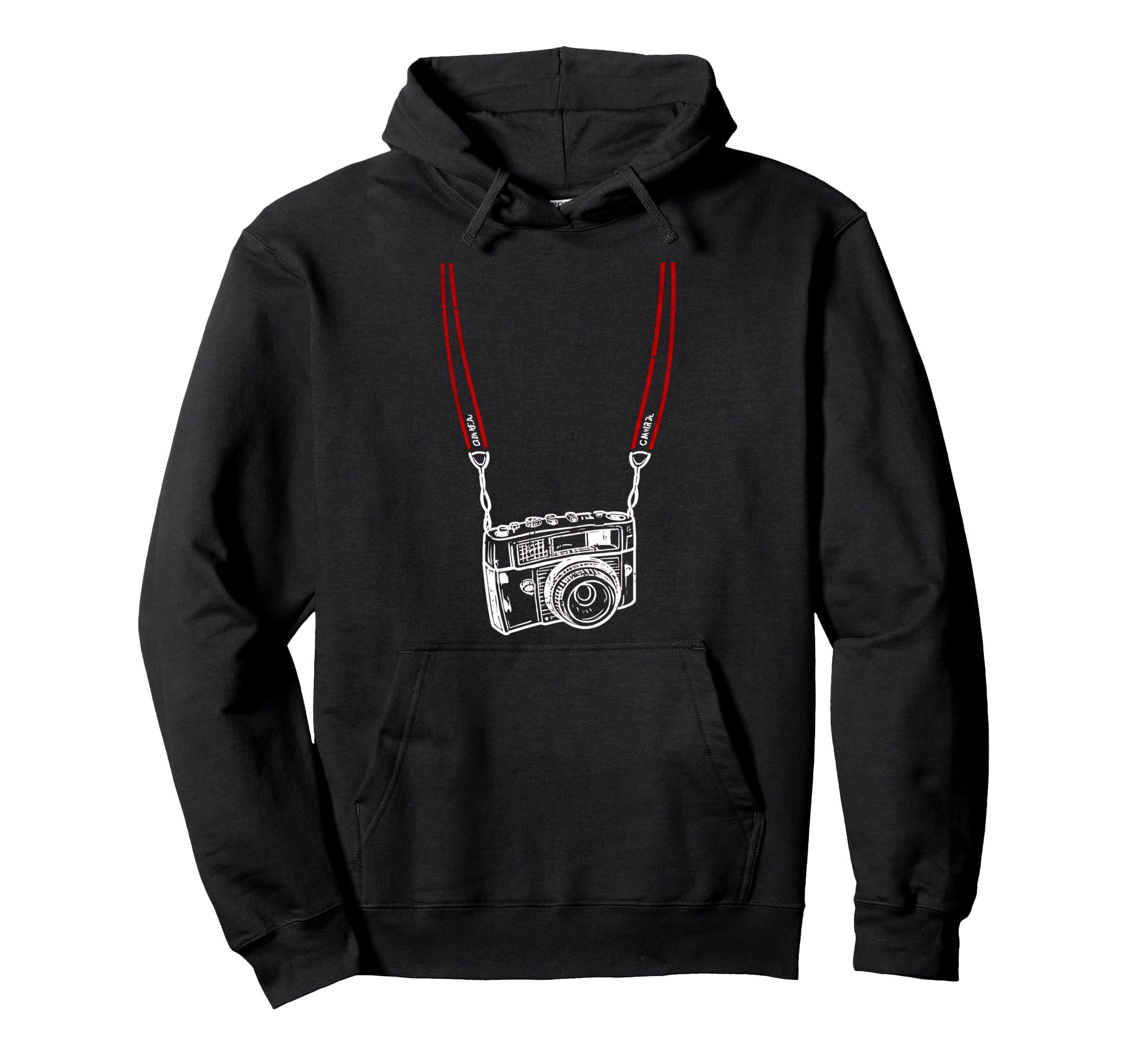 Funny Camera Photographer Costume Hoodie - Streetwear Style Men Women - T-Shirt, Sweatshirt, Hoodie