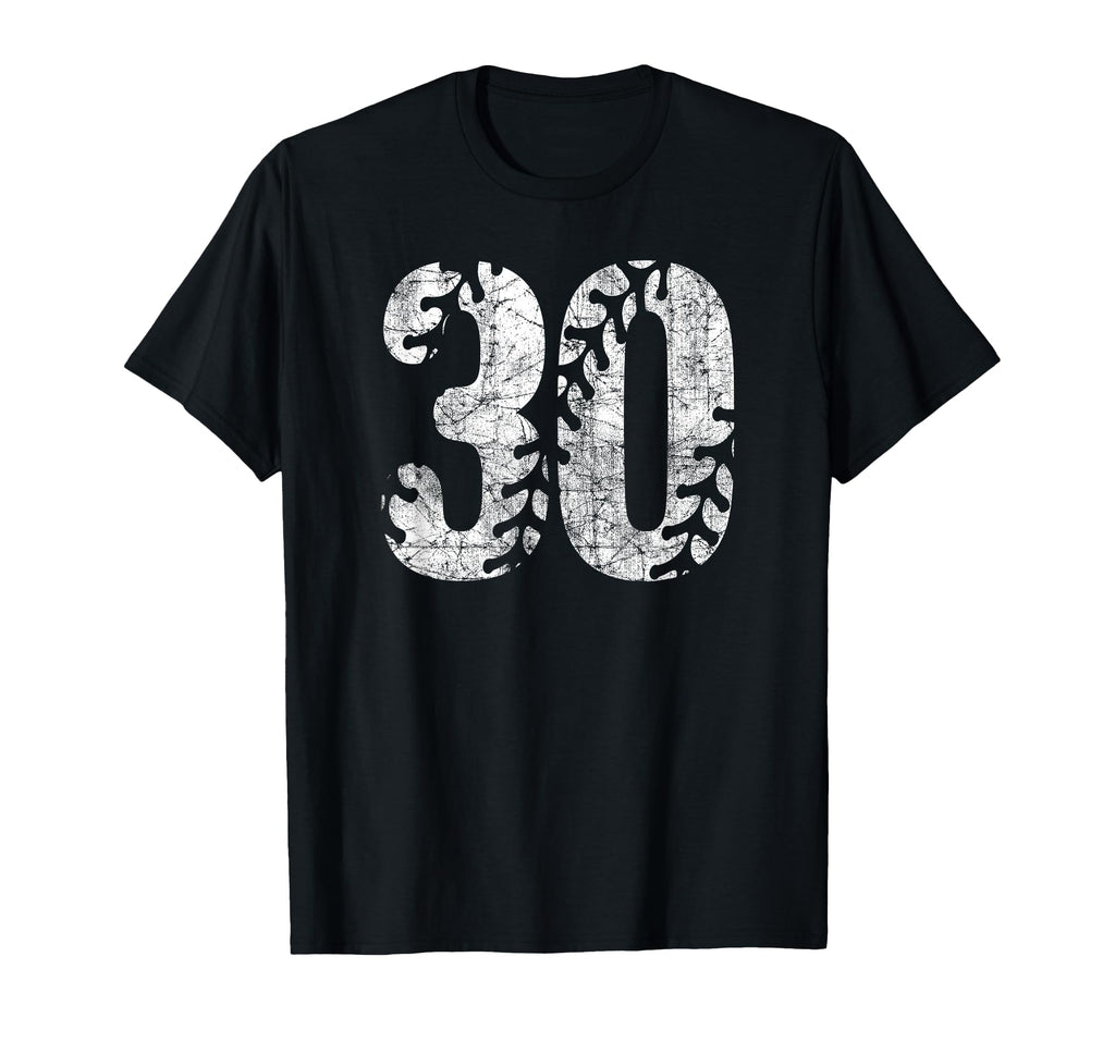 Baseball Softball Mom 30 Number T-Shirt - Casual Everyday Wear Men Women - T-Shirt, Sweatshirt, Hoodie