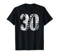 Baseball Softball Mom 30 Number T-Shirt - Casual Everyday Wear Men Women - T-Shirt, Sweatshirt, Hoodie