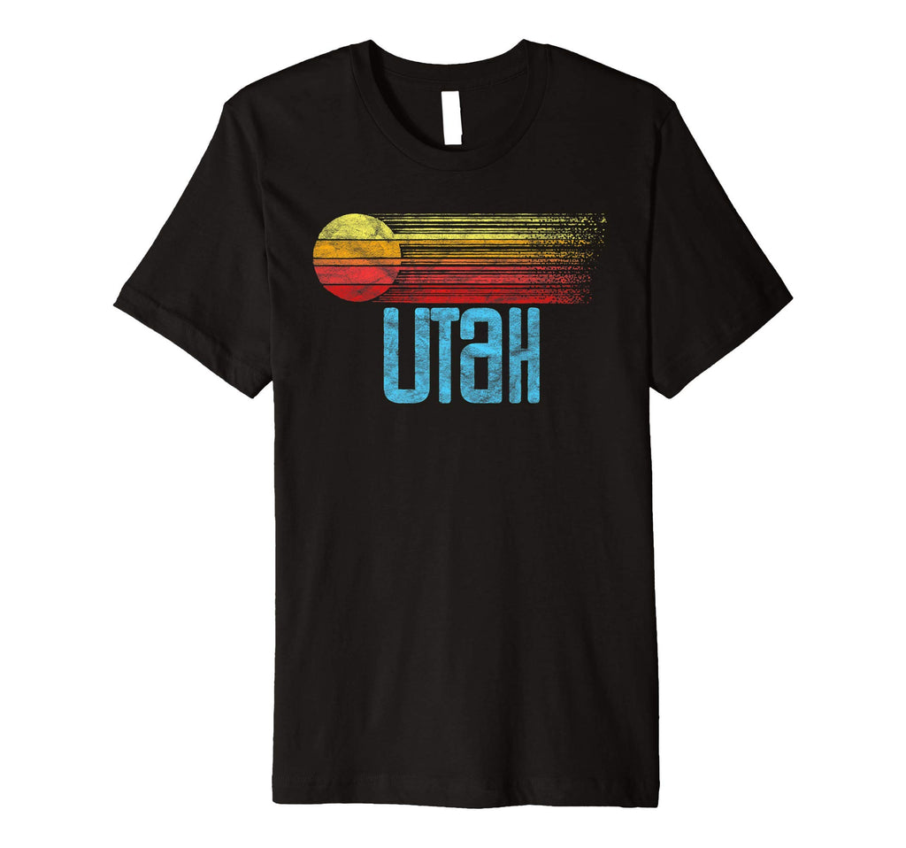 Utah Distressed Sun T-Shirt - Unique Graphic Men Women - T-Shirt, Sweatshirt, Hoodie