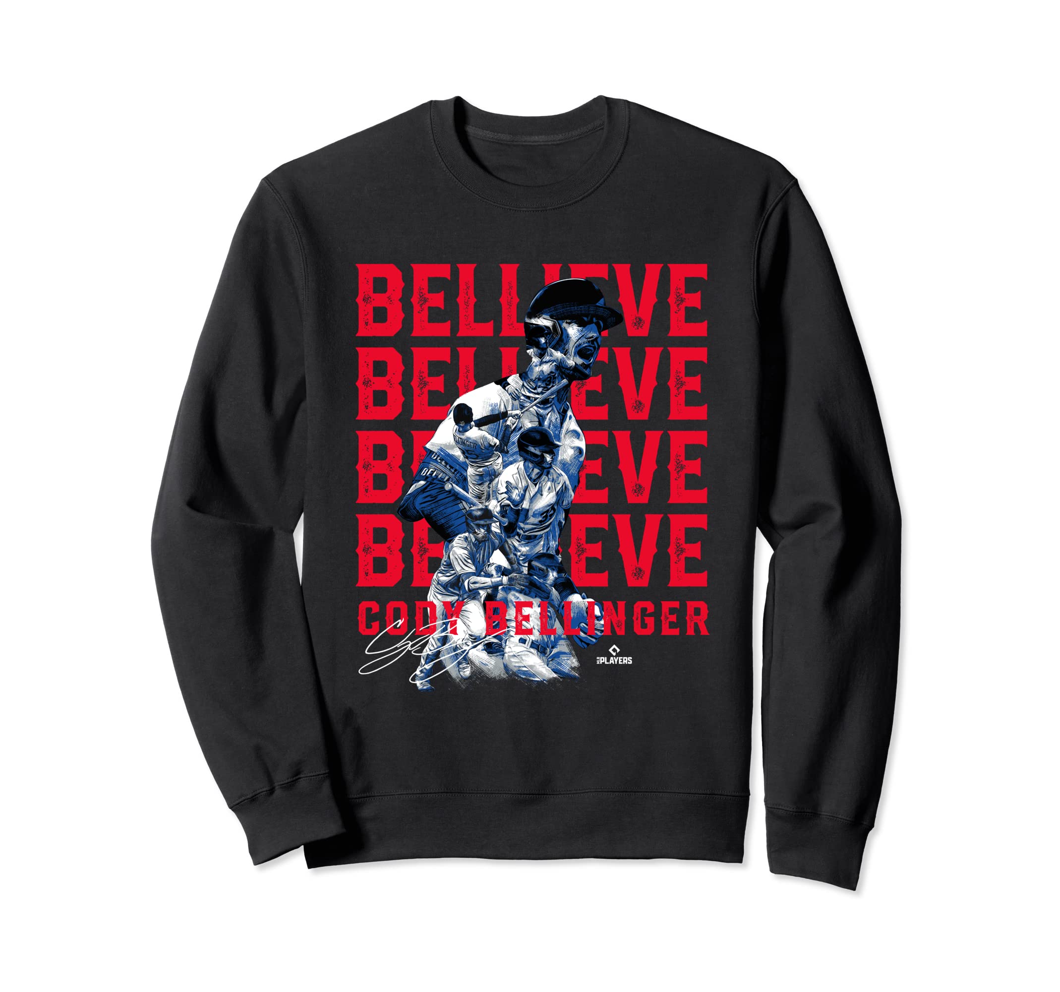 Bellieve Cody Bellinger Sayings Mlbpa Sweatshirt - Minimalist Print Unisex - T-Shirt, Sweatshirt, Hoodie