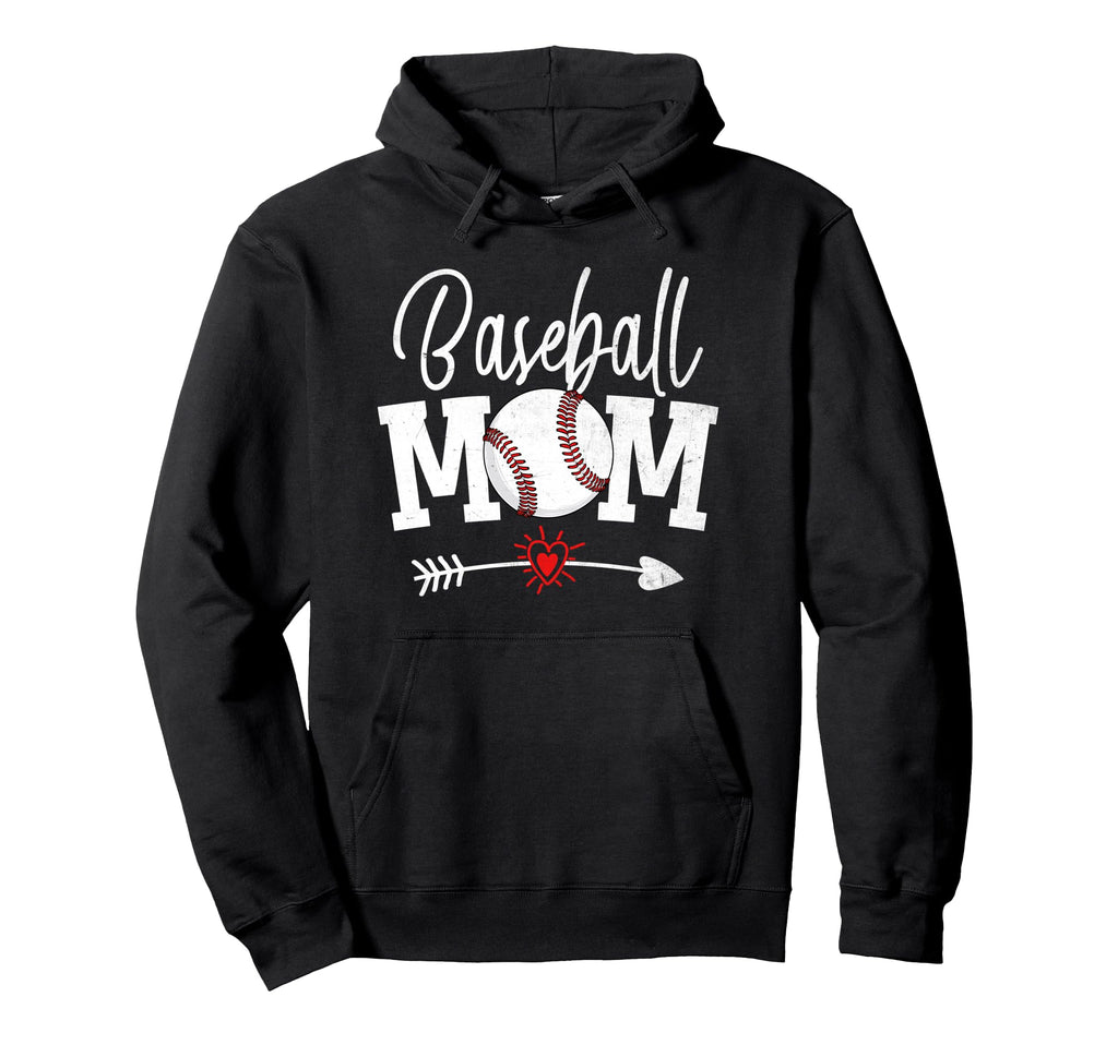 Baseball Mom Mothers Day Baseball Mama Hoodie - Aesthetic Graphic Unisex - T-Shirt, Sweatshirt, Hoodie