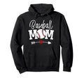 Baseball Mom Mothers Day Baseball Mama Hoodie - Aesthetic Graphic Unisex - T-Shirt, Sweatshirt, Hoodie