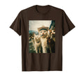 Funny Cowboy Cats Meme T-Shirt - Fun Novelty Design for Adults - T-Shirt, Sweatshirt, Hoodie