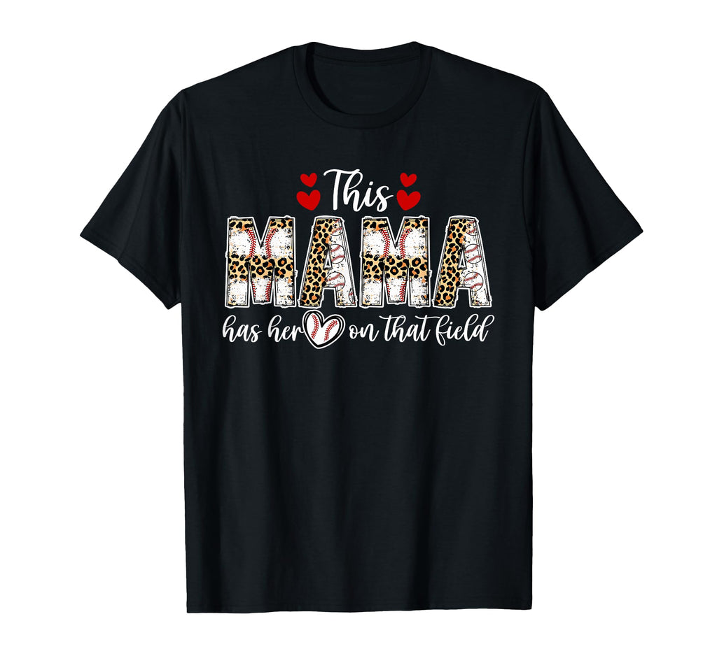 Proud Baseball Mama Baseball Mom T-Shirt - Custom Art Print Unisex - T-Shirt, Sweatshirt, Hoodie