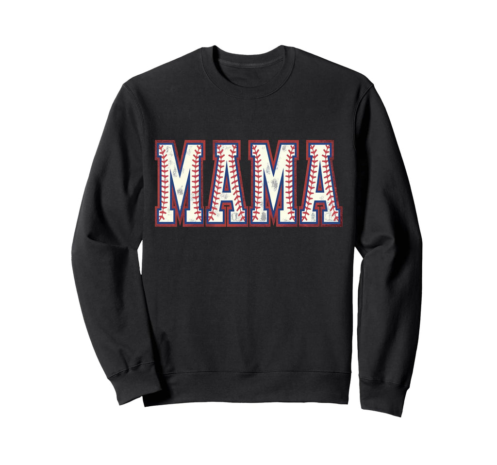 Baseball Mom Game Day Family Sweatshirt - Aesthetic Graphic Men Women - T-Shirt, Sweatshirt, Hoodie