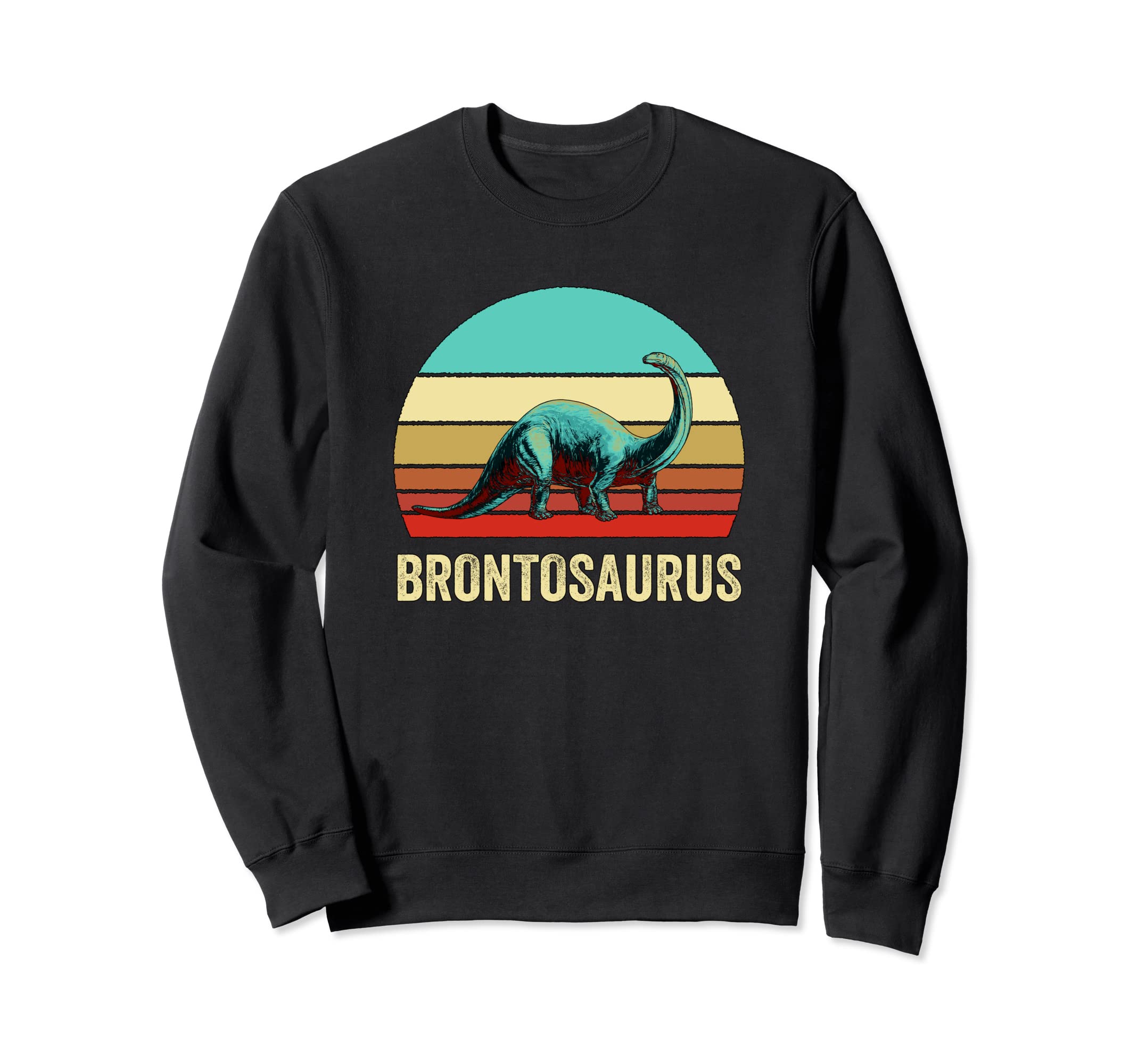Sunset Brontosaurus Sweatshirt - Custom Art Print Unisex - T-Shirt, Sweatshirt, Hoodie