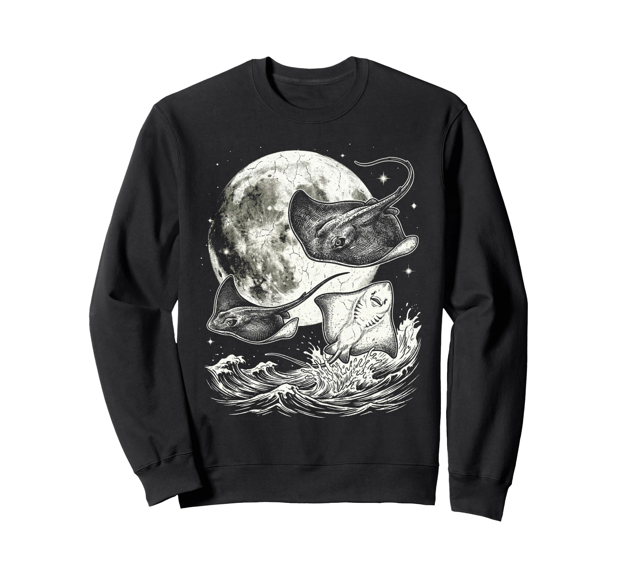 Stingray 90S Aesthetic Y2K Stingray Sweatshirt - Graphic Print Men Women - T-Shirt, Sweatshirt, Hoodie