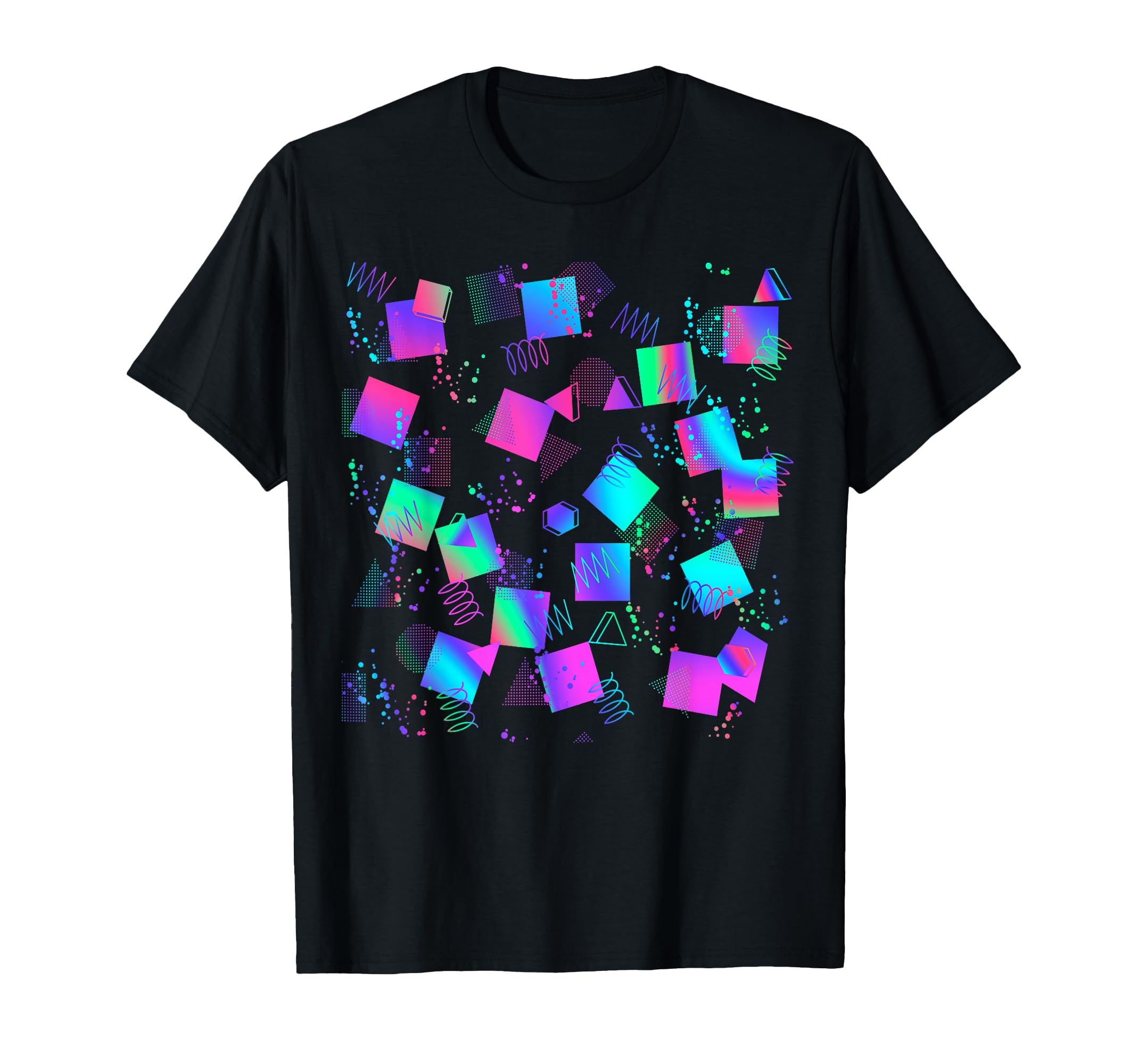 Geometric Pattern 80S 90S Gift Memphis T-Shirt - Trendy Graphic Unisex - T-Shirt, Sweatshirt, Hoodie