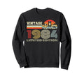 1984 Birthday 1984 Cassette Sweatshirt - Casual Everyday Wear for Adults - T-Shirt, Sweatshirt, Hoodie