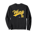 Kolten Wong 16 Milwaukee Baseball Sweatshirt - Custom Art Print Men Women - T-Shirt, Sweatshirt, Hoodie