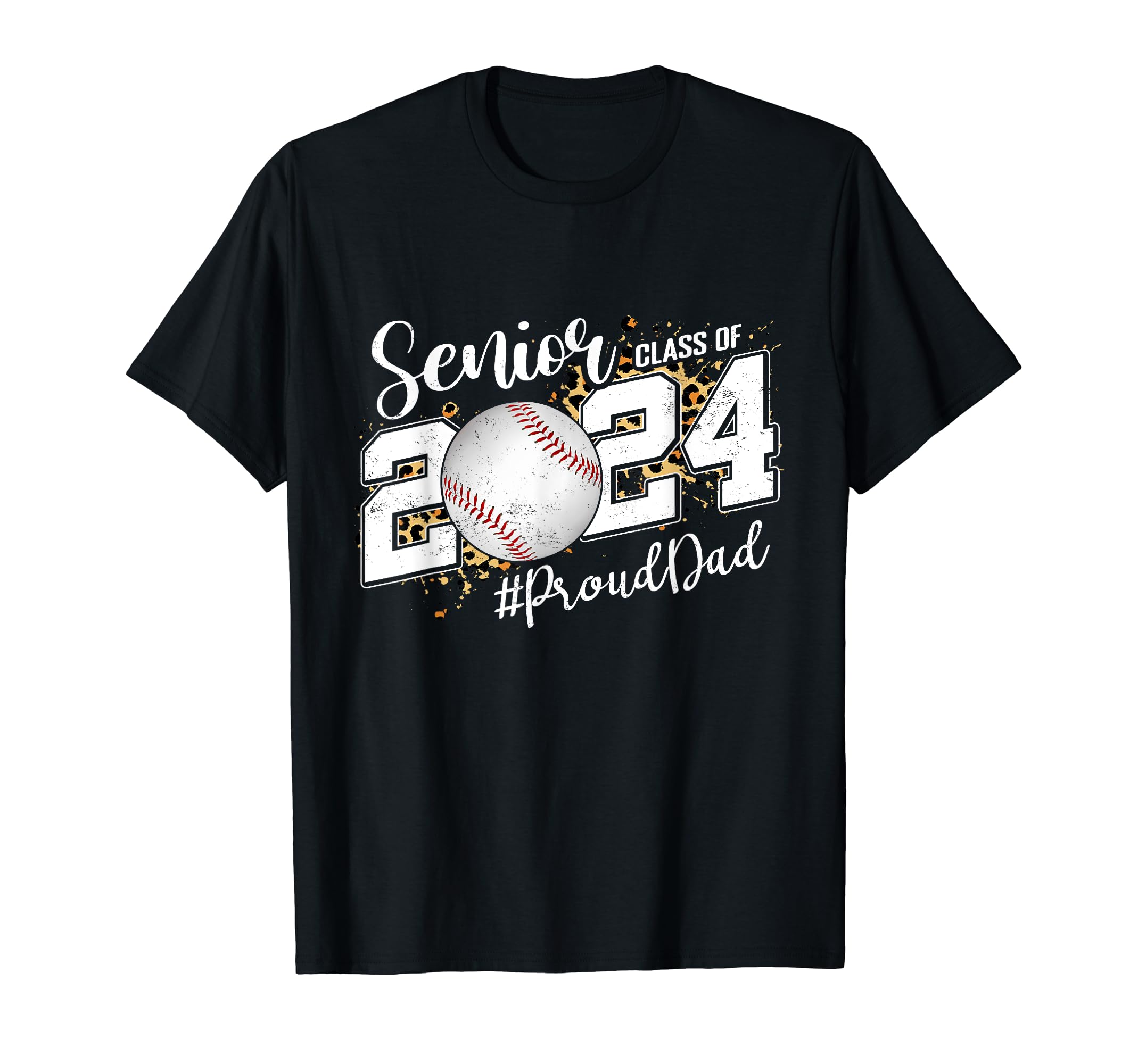Proud Dad 2024 Senior Graduate Class T-Shirt - Graphic Print Men Women - T-Shirt, Sweatshirt, Hoodie