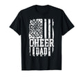Usa Flag Cheer Dad Cheer Game Day T-Shirt - Novelty Apparel for Adults - T-Shirt, Sweatshirt, Hoodie