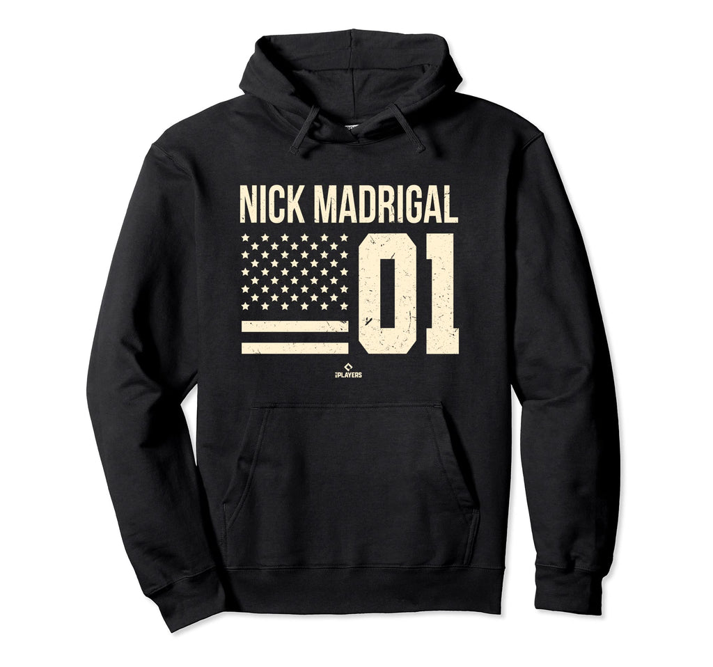 Nick Madrigal Flag Mlbpa Chicago Hoodie - Unique Graphic Men Women - T-Shirt, Sweatshirt, Hoodie