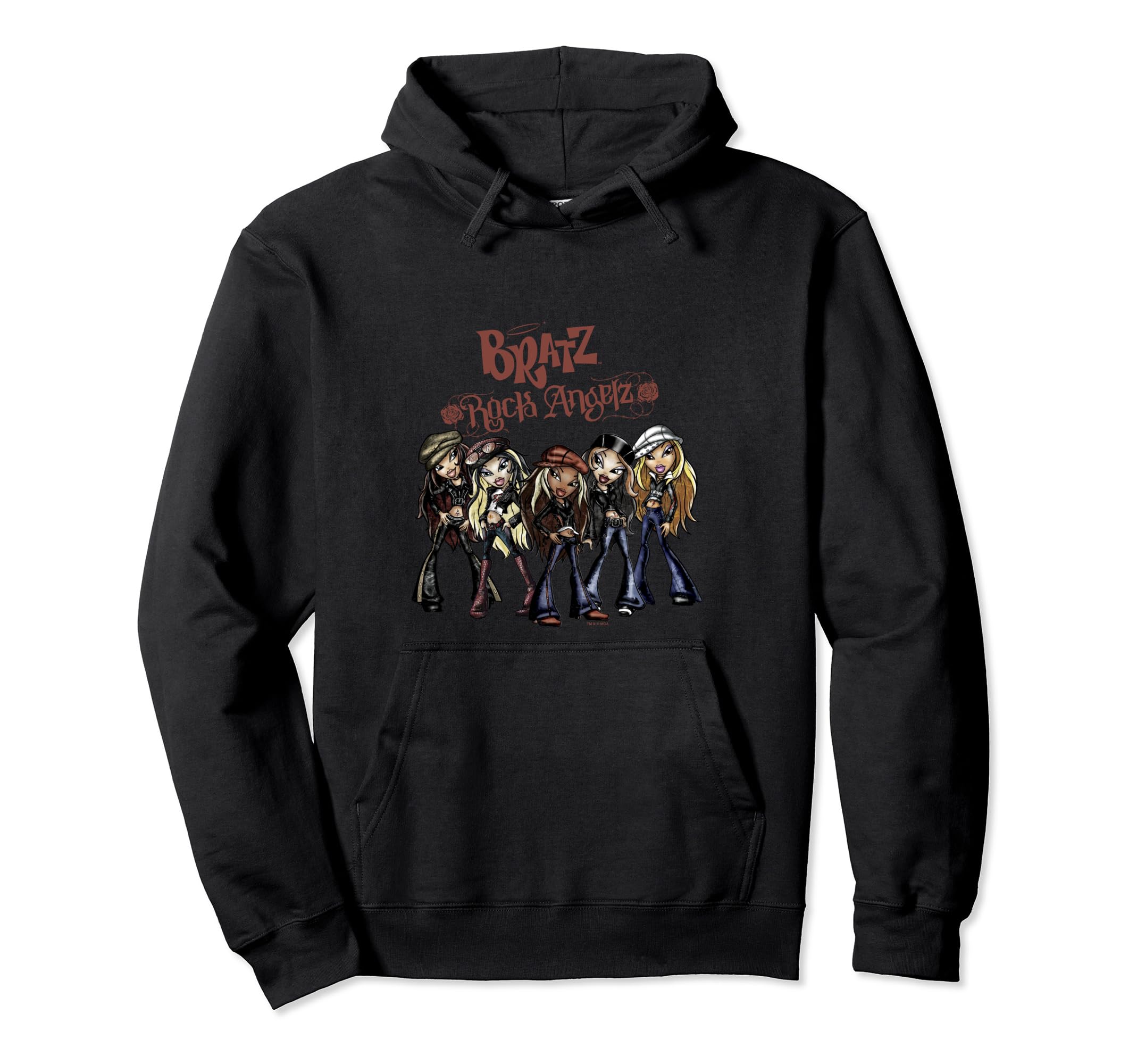 Bratz Rock Angelz Music Band Group Shot Hoodie - Custom Art Print Unisex - T-Shirt, Sweatshirt, Hoodie