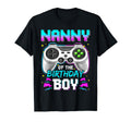 Nanny Birthday Video Game B Day Gamer T-Shirt - Unique Graphic Men Women - T-Shirt, Sweatshirt, Hoodie