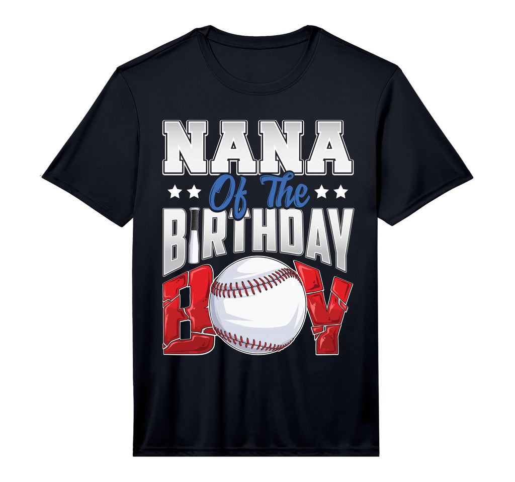 Nana Baseball Birthday Family Baller B T-Shirt - Novelty Apparel Men Women - T-Shirt, Sweatshirt, Hoodie
