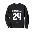 Yasmani Grandal 24 Mlbpa Chicago Sweatshirt - Aesthetic Graphic Men Women - T-Shirt, Sweatshirt, Hoodie